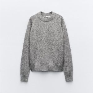Zara | Wool and Alpaca Blend Sweater | Grey